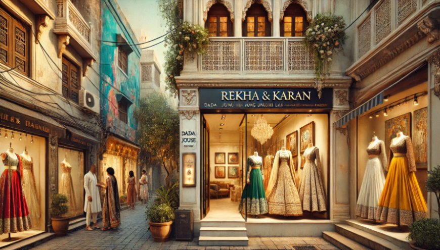 Rekha & Karan: Exquisite Designer Collections Redefining Fashion in Shahpur Jat, Delhi
