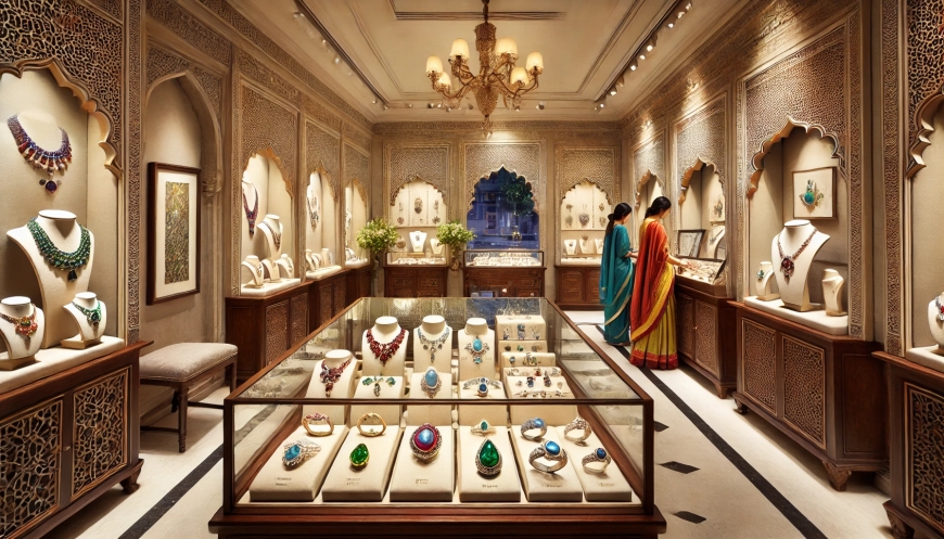 Gemstone Jewelry in Shahpur Jat: Where Heritage Meets Modern Elegance
