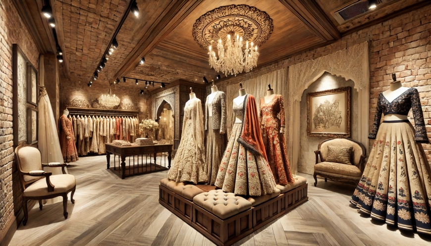 Rajani Gupta Couture: Where Bridal Dreams Take Flight in Shahpur Jat, Delhi